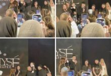 إمام عاشور بشارك في إفتتاح عرض أزياء من تصميم زوجته