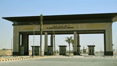 رئيس الوزراء يتابع الموقف التنفيذي لمشروع تطوير مطار العريش الدولي