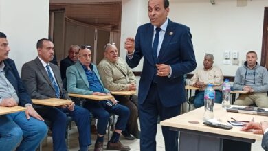 مدير تموين القليوبية يعقد اجتماعاً مع مديرى الإدارات لتطوير المنظومة التموينية