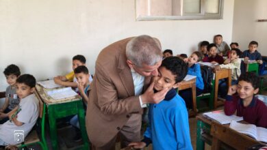 وكيل اول وزارة التعليم بفاجئ خمس مدارس بشرق الزقازيق