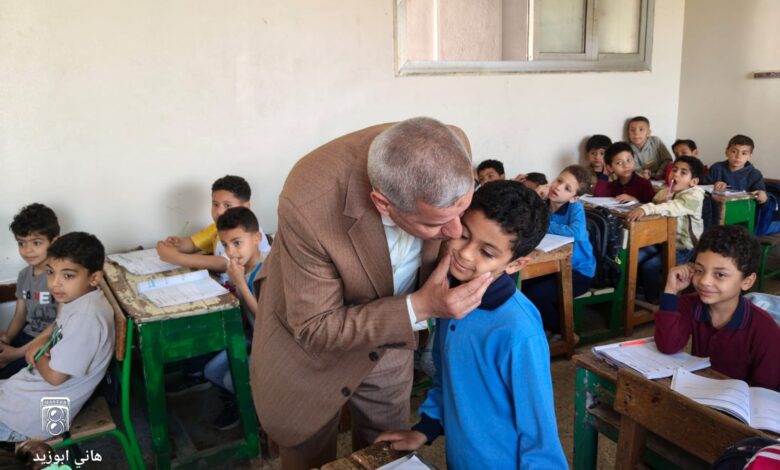 وكيل اول وزارة التعليم بفاجئ خمس مدارس بشرق الزقازيق