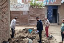 30 وصلة مياة مجانينة بقرية ام الزين وتوابعها بالشرقية