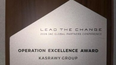 قصراوي جروب تحصد جائزة أفضل أداء تنفيذي عن جاك مصر خلال المؤتمر العالمي لشركاء جاك لعام 2026