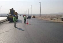 هبوط مفاجئ بكوبرى بنها