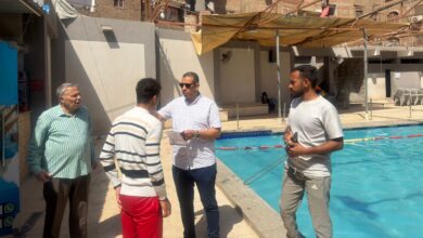 إحالة المقصرين بمراكز شباب الخانكة إلى الشئون القانونية