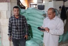 22 محضرا تموينيًا خلال حملات مكثفة على المخابز والبقالين باهناسيا