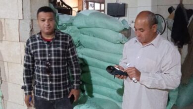 22 محضرا تموينيًا خلال حملات مكثفة على المخابز والبقالين باهناسيا
