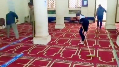 أوقاف كفر الشيخ تنفذ حملة موسعة لتجهيز وتعقيم المساجد