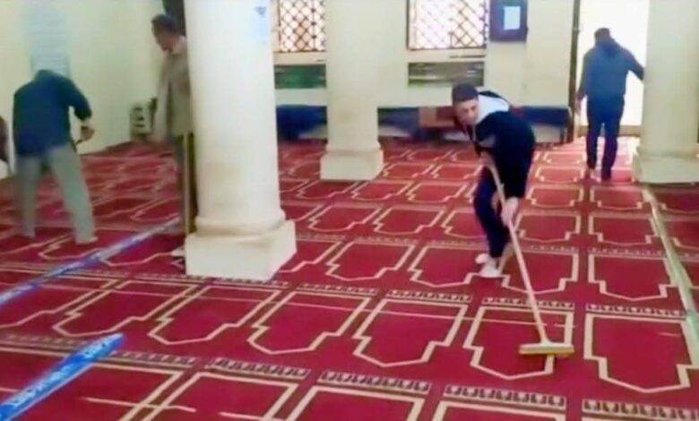 أوقاف كفر الشيخ تنفذ حملة موسعة لتجهيز وتعقيم المساجد