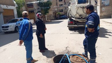 رئيس مدينة دسوق:التعامل السريع مع كافة بلاغات وإخطارات الصرف الصحي الواردة