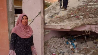 إزالات فورية لمخالفات البناء بمركز قويسنا