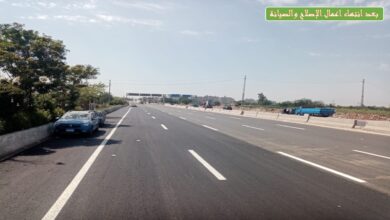 الطرق والكباري :أعادة فتح حركة المرور باتجاه القاهرة/ الإسكندرية بكوبري بنها على النيل على طريق الإسكندرية الزراعي