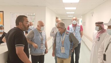 الصحة: تقديم 987 خدمة طبية من خلال عيادات بعثة الحج الطبية