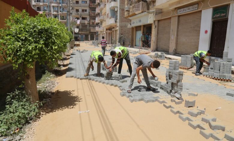 "جميلة يا بلدي» تُواصل إعادة المظهر الحضاري لمحافظة كفر الشيخ