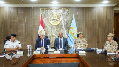 محافظ كفرالشيخ يترأس اجتماعًا لنقل خبرات مشروع التدريب العملي المشترك «صقر 150»