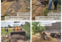 إزالة ١٣٥ حالة تعدي بالبناء المخالف بمراكز الشرقية