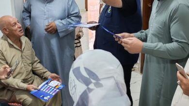 : مياه الشرقية: حملة توعوية بقرية ميت أبو عربي بالزقازيق