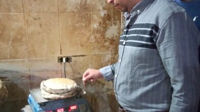 تحرير 4 محاضر  على المخابز بمركز ومدينة دسوق