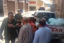ضبط طن ونصف دقيق بلدى مدعم محظور تداوله داخل ماكينة طحين بالشهداء