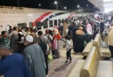 السكة الحديد ترفع درجة الاستعداد القصوى لتأمين عودة المواطنين بعد عيد الأضحى