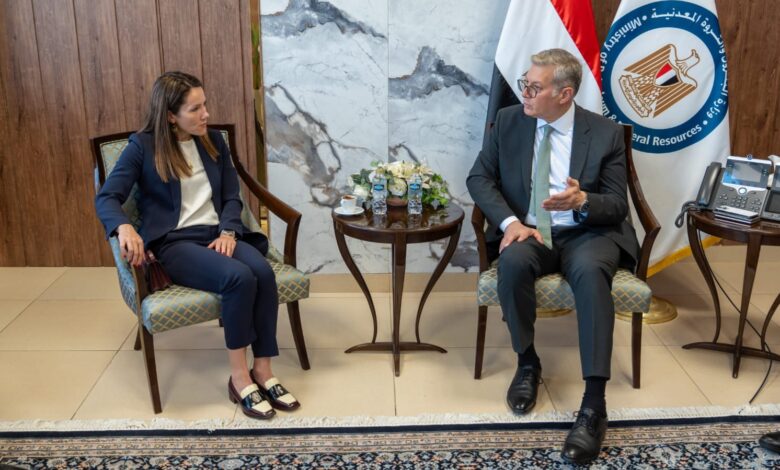 وزير البترول يبحث مع بي بي البريطانية التقدم في حفر آبار جديدة للغاز الطبيعي