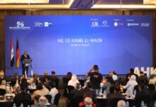 وزير النقل يشارك في مؤتمر اللوجيستيات المنعقد بالغرفة الألمانية العربية للصناعة والتجارة