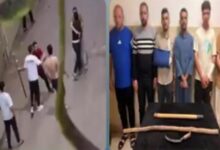 معركة عنيفة بالعصي والأسلحة البيضاء بين طرفين في بأوسي فى الجيزة