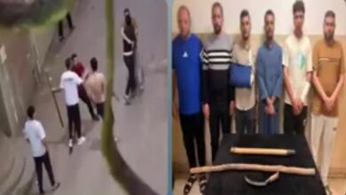 معركة عنيفة بالعصي والأسلحة البيضاء بين طرفين في بأوسي فى الجيزة