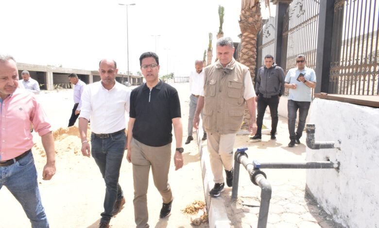 جامعة بنها تنشىء وحدات للجيم الخارجى داخل الحرم الجامعى بكفر سعد