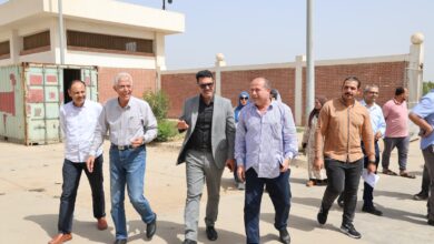 مستشار رئيس مجلس الوزراء للمشروعات القومية يتفقد محطة معالجة الصرف الصحي ببلتان بالقليوبية