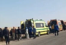إصابة 5 أشخاص من أسرة واحدة فى انقلاب سيارة بطريق مصر الإسماعيلية