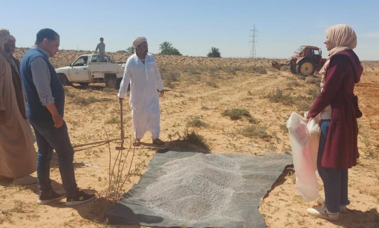 "بحوث الصحراء" ينفذ حقولًا إرشادية بمطروح لمواجهة التغيرات المناخي