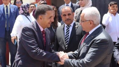 محافظ القليوبية وسفير أذربيجان يتفقدان مدرسة "الصداقة المصرية الأذربيجانية" بالعبور
