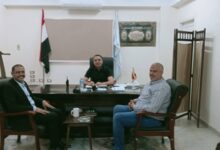 رئيس مدينة قلين يناقش الملفات الخدمية والتنموية ومشاكل المركز مع عضو مجلس الشيوخ