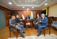 محافظ كفرالشيخ يبحث مع مستشارى النيابة الإدارية تعزيز الانضباط الإداري وتكامل العمل مع المحليات