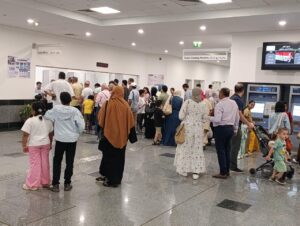  إقبال كبير على مونوريل شرق النيل فى رابع أيام عيد الأضحى المبارك