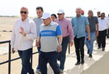 نائب وزيرة الإسكان يتابع مشروعات مياه الشرب والصرف الصحي بالمنيا