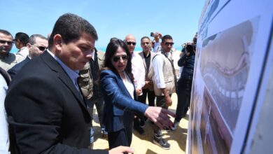 وزيرة الإسكان تتفقد بوغاز منطقة 24 والممشى السياحي الرابط من مارينا (5) إلى مارينا (7)