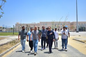 تنفيذ وتشغيل العديد من المكونات الرئيسية بالمدينة التراثية بالعلمين الجديدة