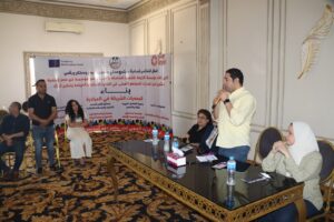 نائب محافظ بني سويف يشهد ختام مشروع بناء لتعزيز قدرات المجتمع المدني وتمكين المرأة