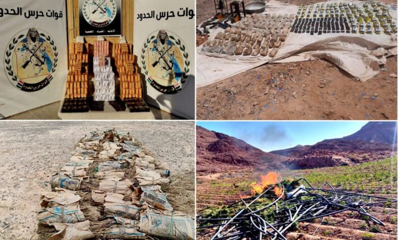 قوات حرس الحدود تواصل جهودها المكثفة على كافة الإتجاهات الإستراتيجية للدولة