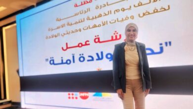 كلية التمريض بجامعة بني سويف تشارك في ورشة عمل نحو ولادة آمنة