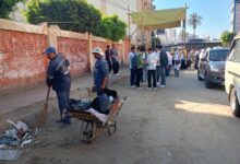 حملات نظافة مستمرة ورفع المخلفات بمركز ومدينة دسوق