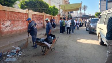 حملات نظافة مستمرة ورفع المخلفات بمركز ومدينة دسوق