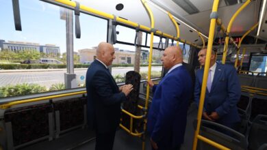 وزير النقل يدشن 10 أتوبيسات كهربائية حديثة تابعة لشركة "أكتا" للنقل الجماعي