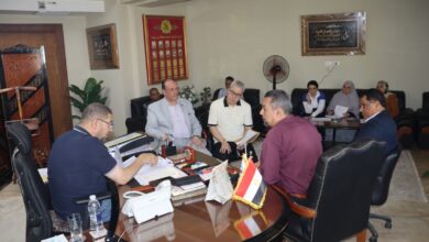 السكرتير العام لبني سويف : تحصيل مستحقات الدولة بمشروعات تطوير الصرف الزراعي المُغطى