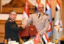 المتحدث_العسكرى : الفريق / أحمد خليفة رئيس أركان حرب القوات المسلحة يلتقى رئيس هيئة الأركان العامة للقوات المسلحة التركية