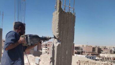 وزيرة الإسكان : 4 قرارات إزالة لمخالفات بناء بمدينتي بني سويف الجديدة وبدر