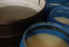 نصف طن ألبان غير صالحة للاستهلاك و 290 كيلو زبدة مجهولة بحملات فى كفرالشيخ