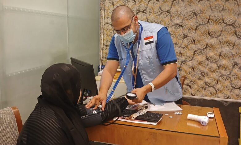 الصحة: تقديم 24 ألفا و976 خدمة طبية عبر عيادات بعثة الحج المصرية في الأراضي المقدسة